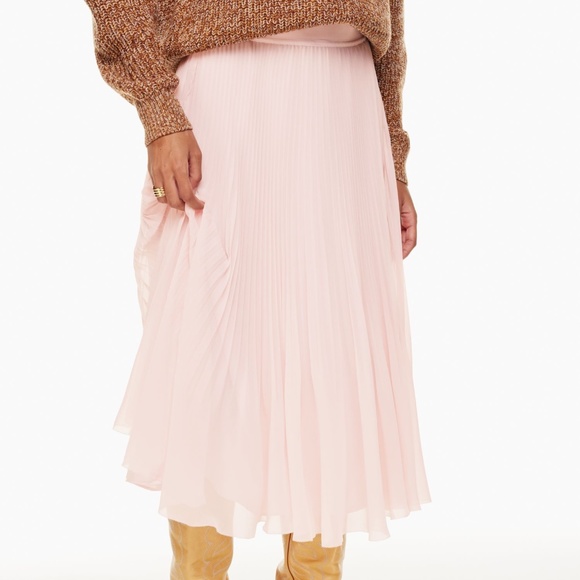 BNWT Wilfred Pink Midi Skirt - Picture 2 of 16